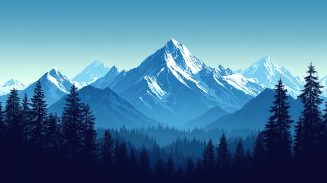 Mountain tour destination