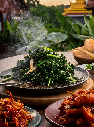 Traditional Indonesian food