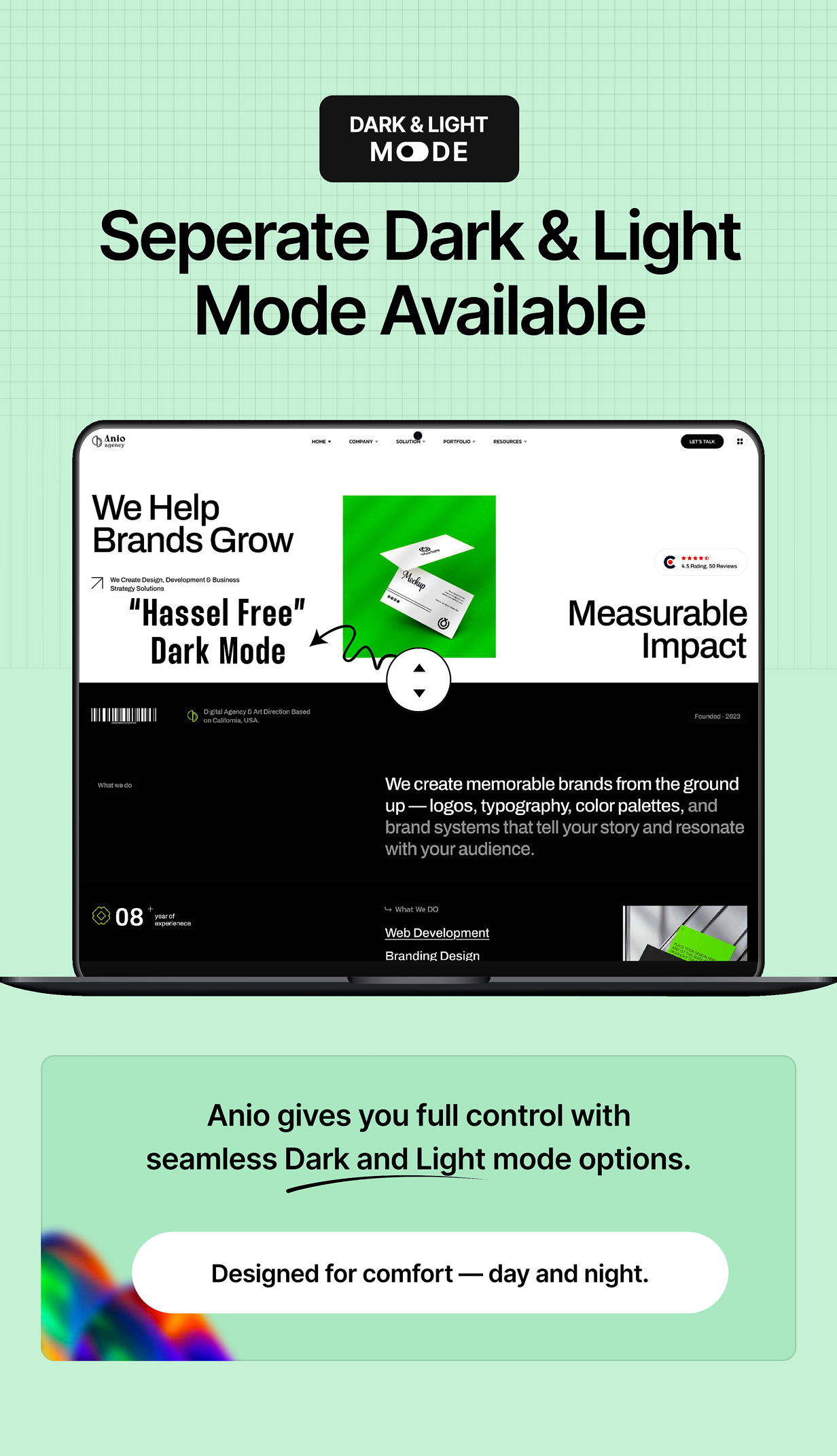 Anio - Creative Agency & Portfolio WordPress Theme - 4