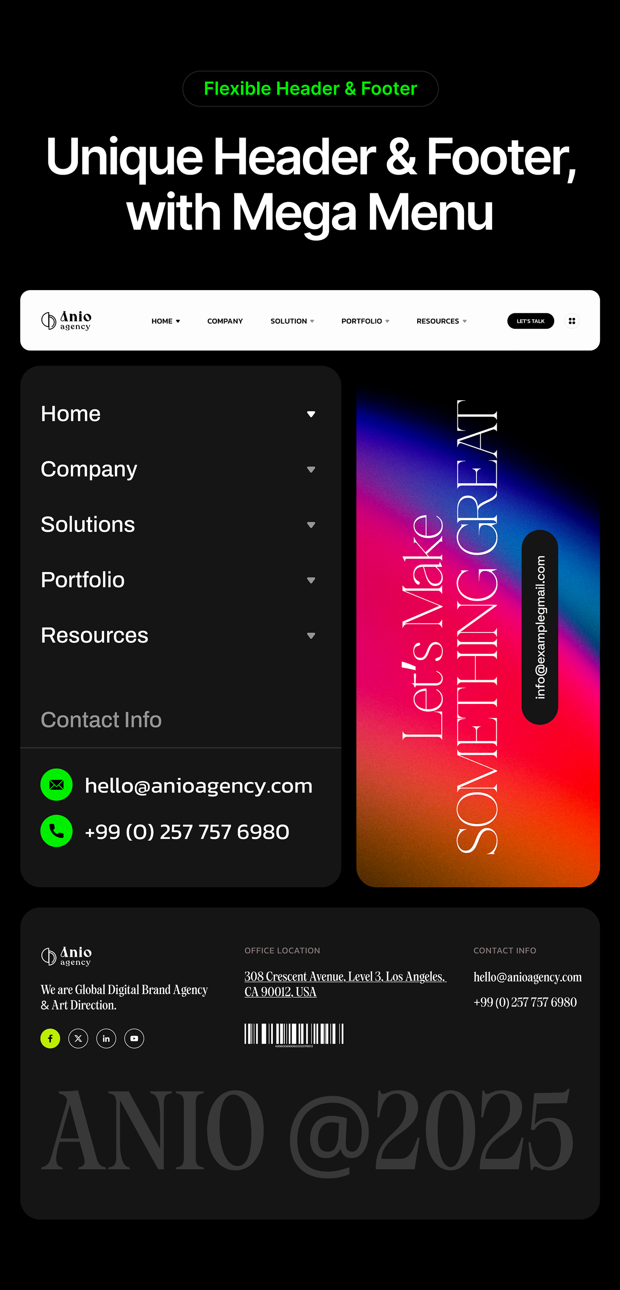 Anio - Creative Agency & Portfolio WordPress Theme - 7