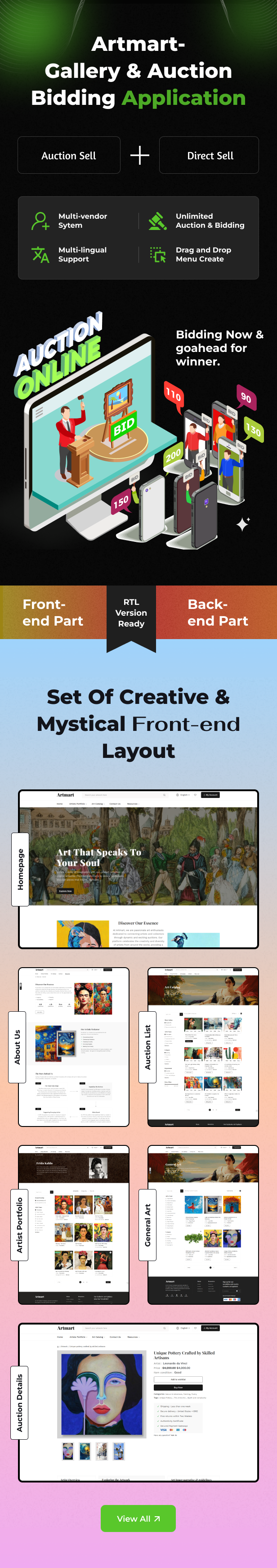 Artmart - Gallery & Auction and Bidding Platform - 1