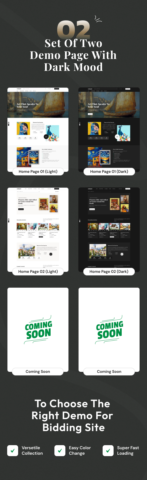 Artmart - Gallery & Auction WordPress Theme