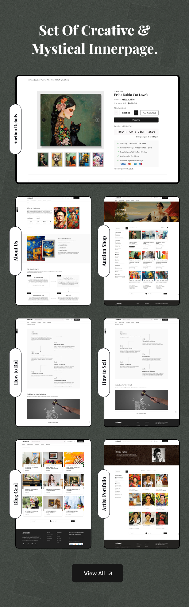 Artmart - Gallery & Auction WordPress Theme