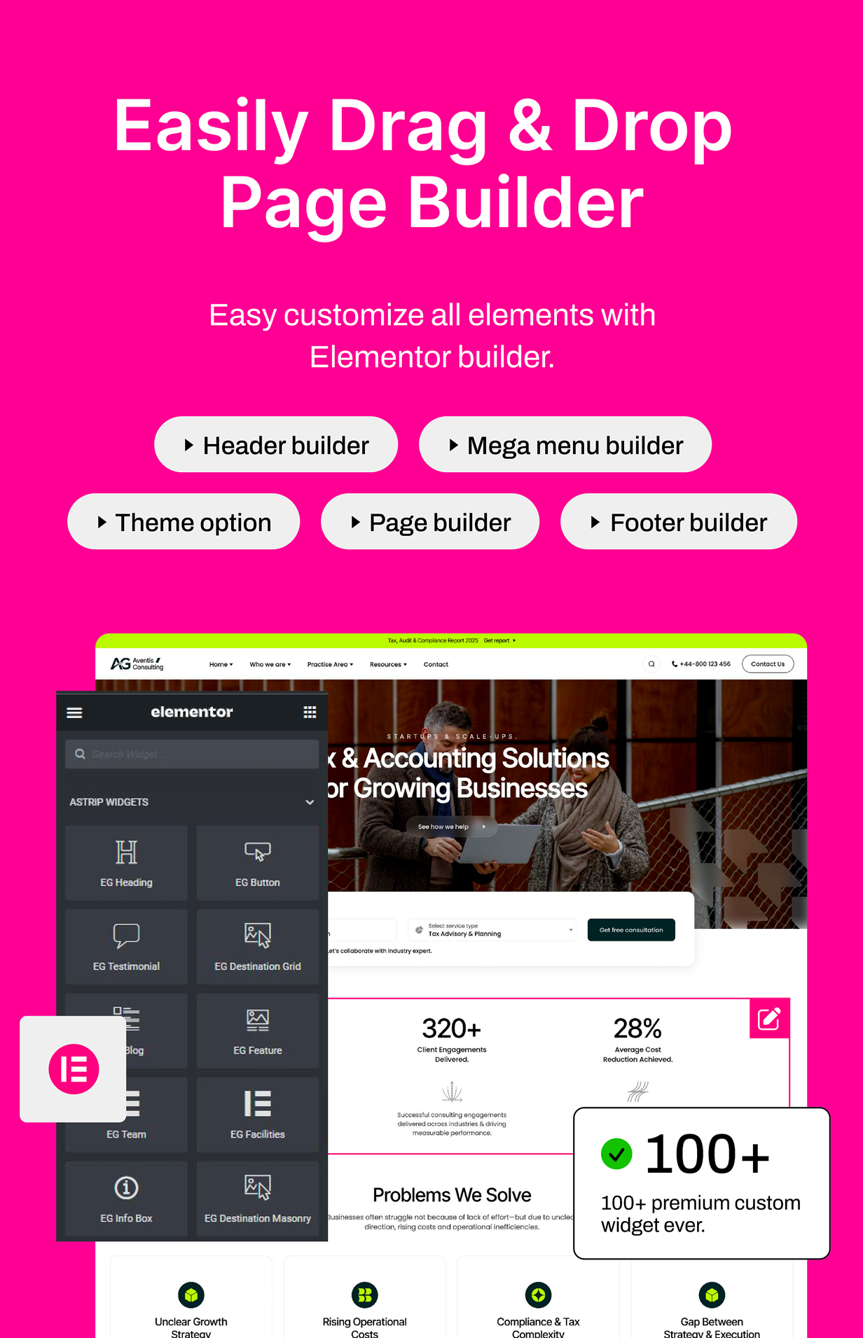 Aventis - Business Consulting WordPress Theme - 4
