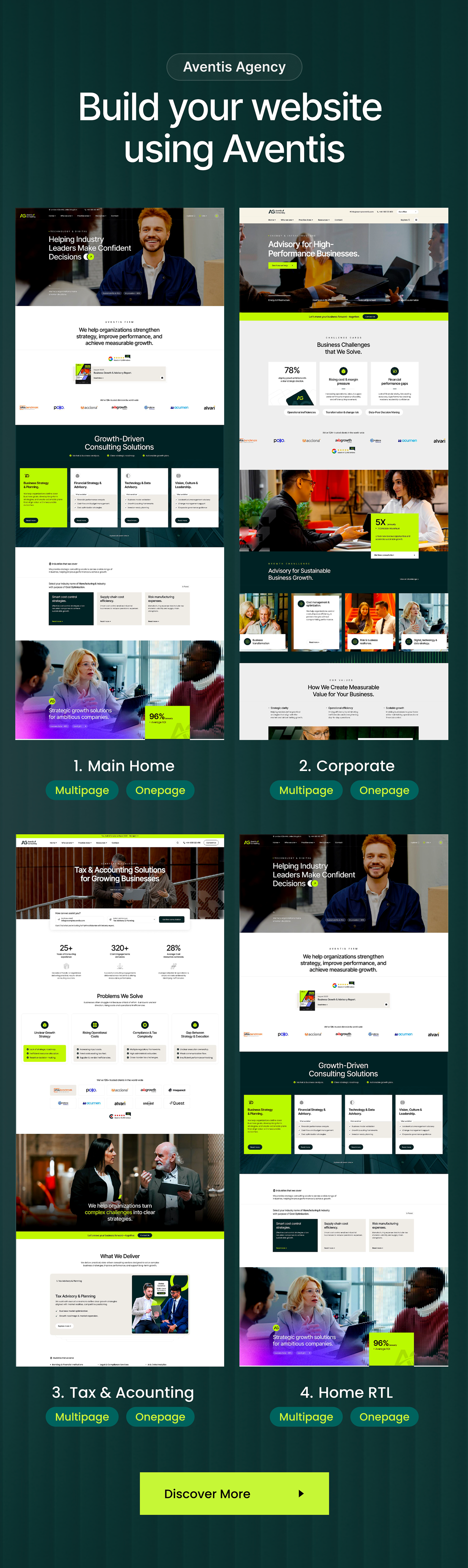 Aventis - Business Consulting WordPress Theme - 7