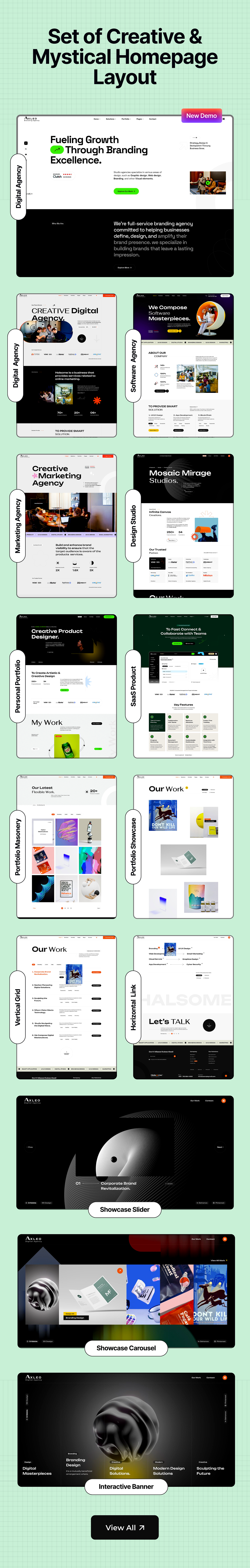 Axleo - Digital Agency WordPress Theme