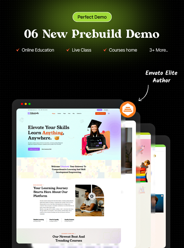 Edustudy – Education & Online Courses LMS HTML Template - 2