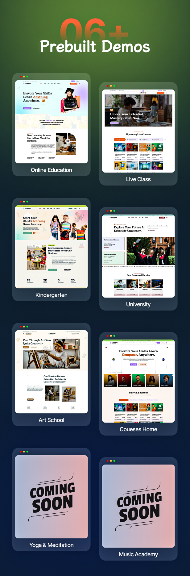 Edustudy – Education & Online Courses LMS HTML Template - 3