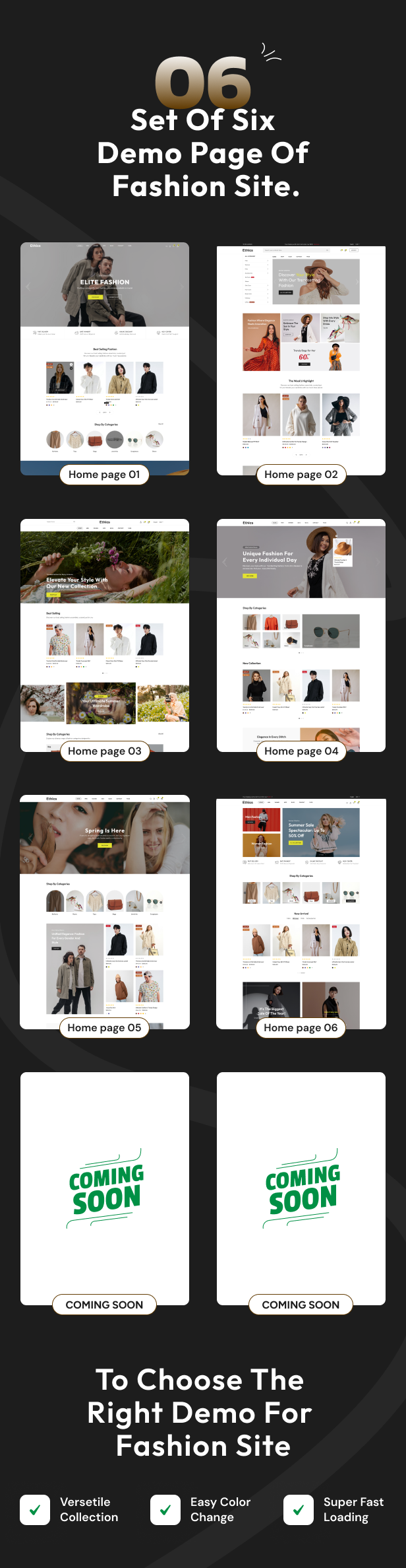 Ethics - Multipurpose Fashion WordPress Theme