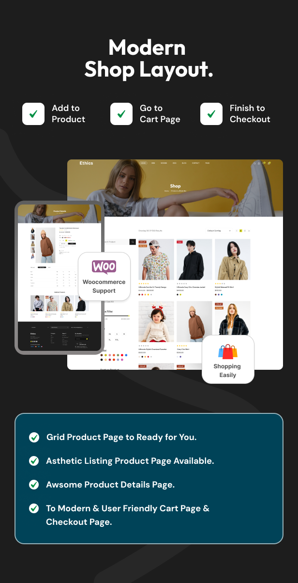 Ethics - Multipurpose Fashion WordPress Theme