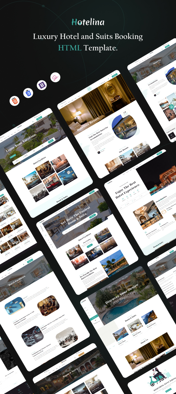 Hotelina - Hotel Booking HTML Template