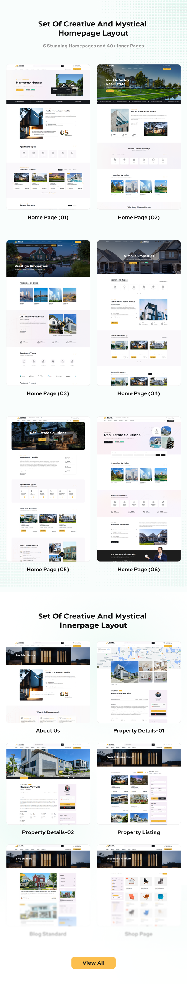 Neckle - Real Estate Next JS Template + RTL