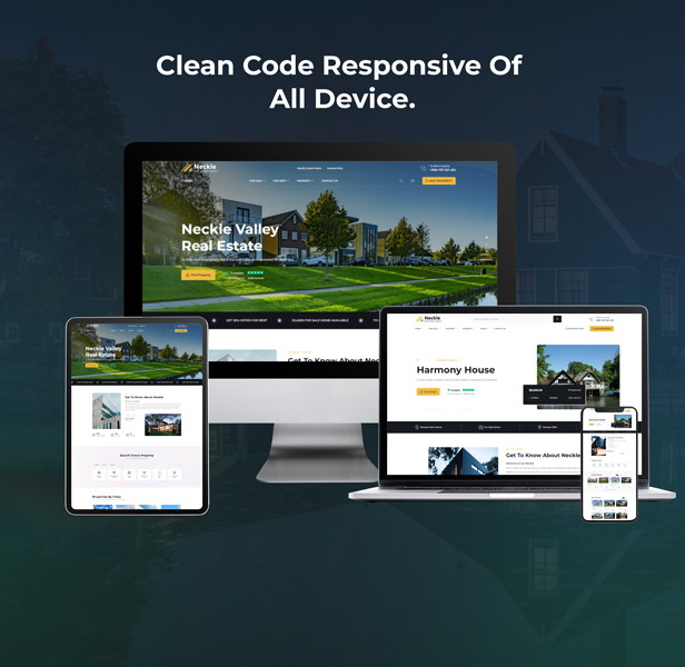 Neckle - Real Estate Next JS Template + RTL