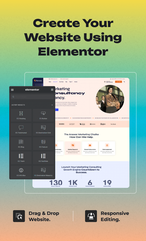 Nexaq - Digital Marketing Agency WordPress Theme