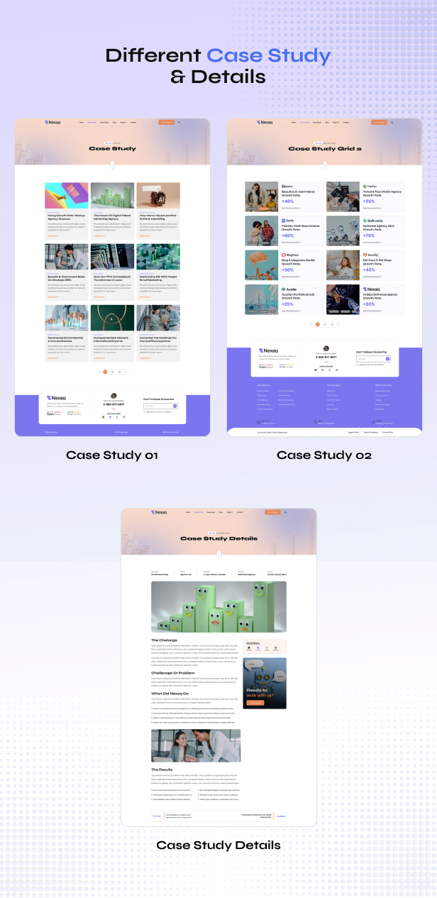 Nexaq - Digital Marketing Agency WordPress Theme