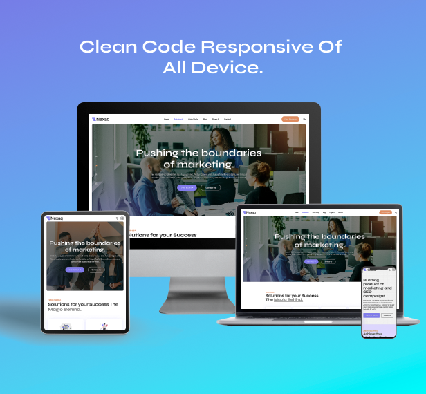 Nexaq - Digital Marketing Agency WordPress Theme