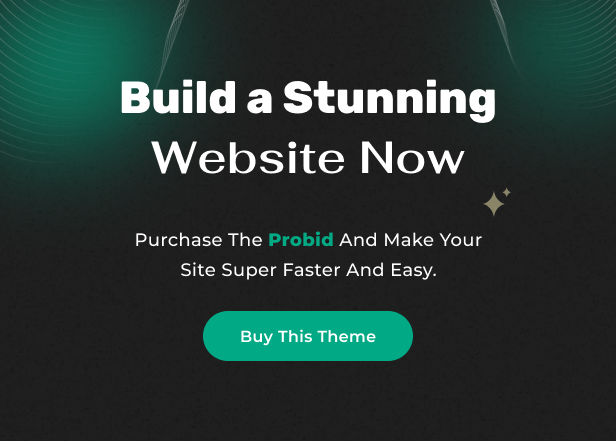 Probid - Multi Vendor Auctions HTML Template