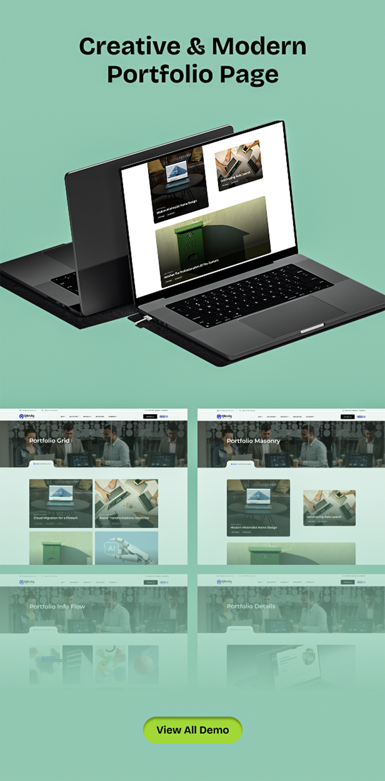 Qleviq - SaaS, Software and Startup WordPress Theme - 3
