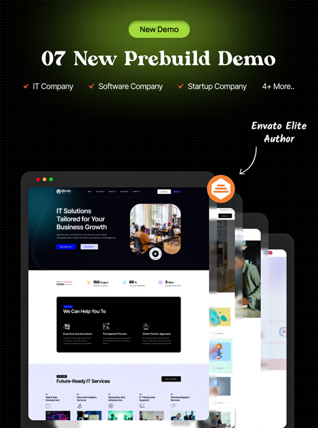 Qleviq - SaaS, Software and Startup HTML Template - 2