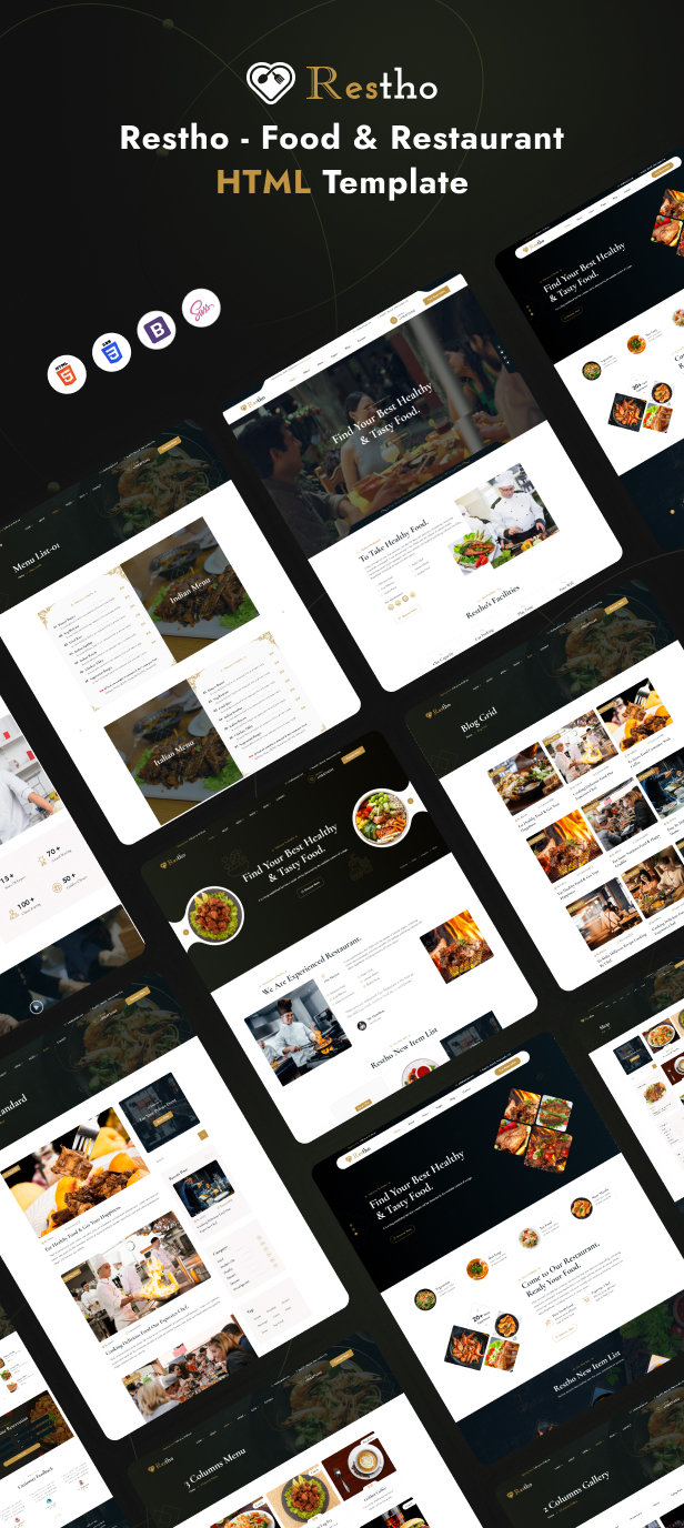 Restho - Restaurant HTML Template