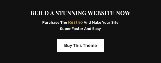 Restho - Restaurant HTML Template