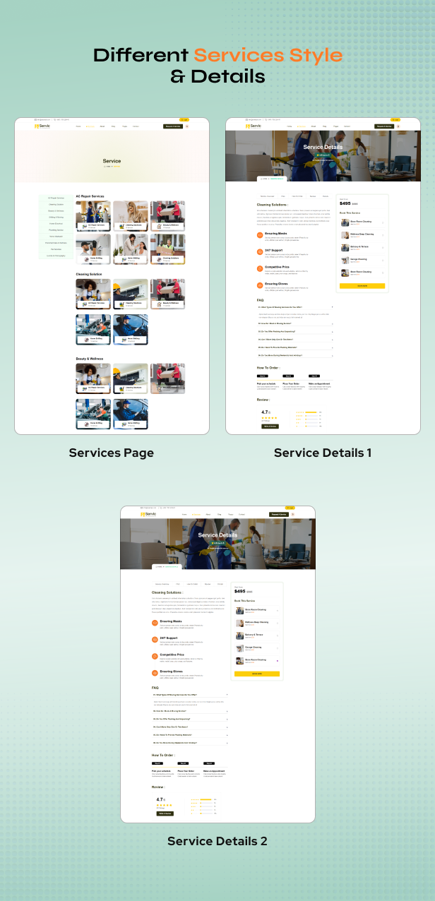 Servic - On Demand Service Marketplace HTML Template - 6