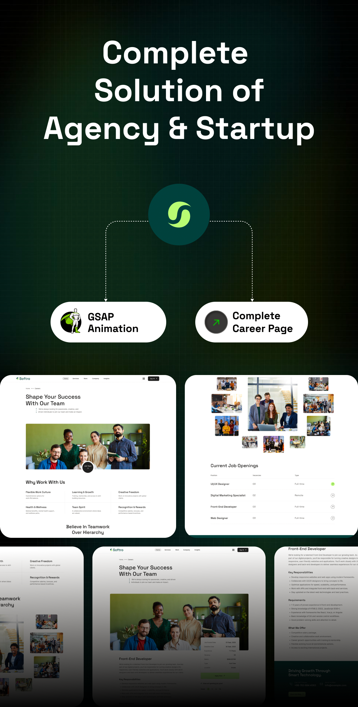 Softro - SaaS, Software and Startup WordPress Theme - 2