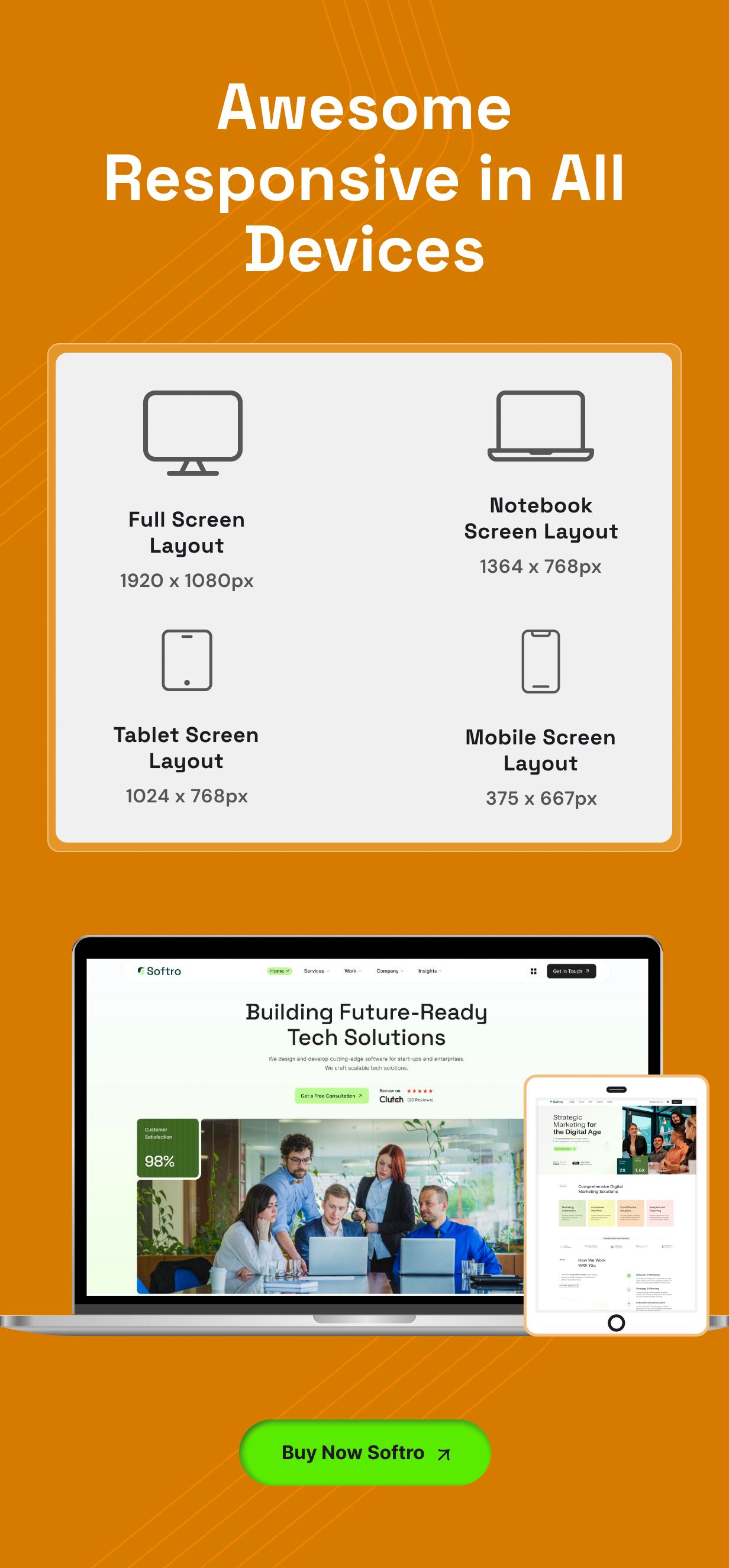 Softro - SaaS, Software and Startup WordPress Theme - 11