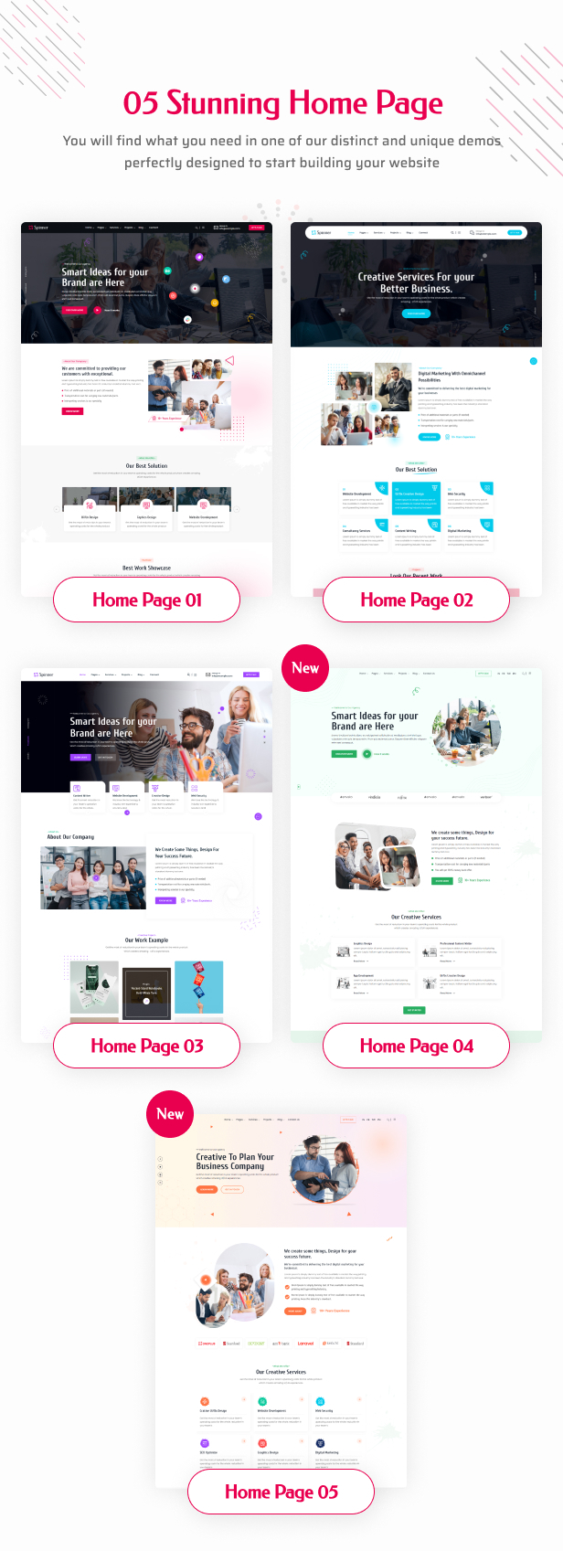 Spinner - Startup and Digital Agency WordPress Theme