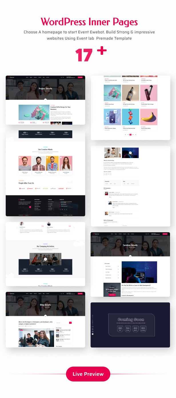 Spinner - Startup and Digital Agency WordPress Theme
