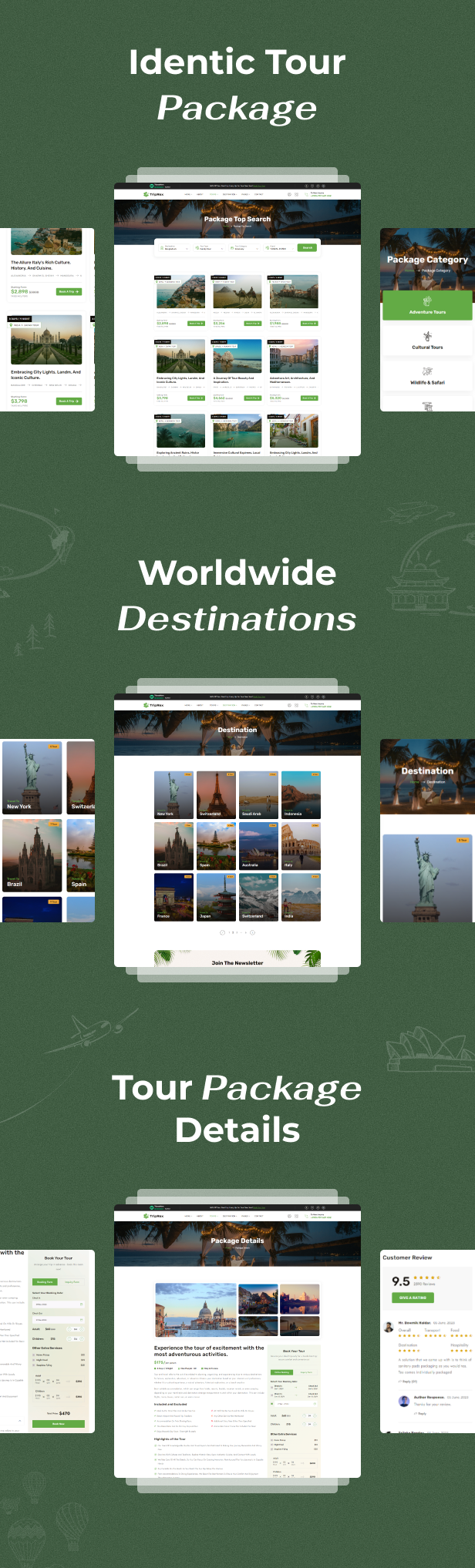 TripRex - Travel Agency and Tour Booking WordPress Theme