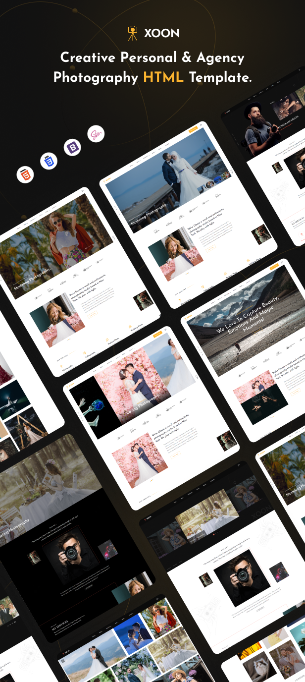 Xoon - Photography Portfolio Template