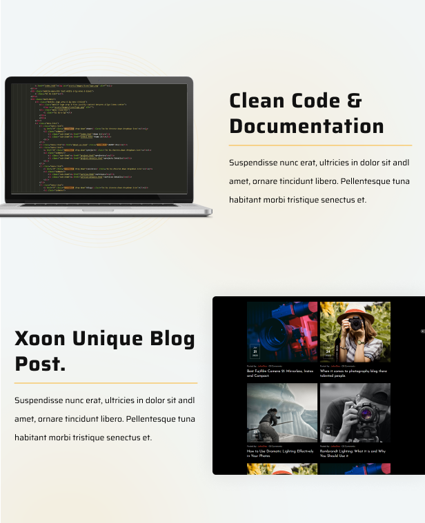 Xoon - Photography Portfolio Template