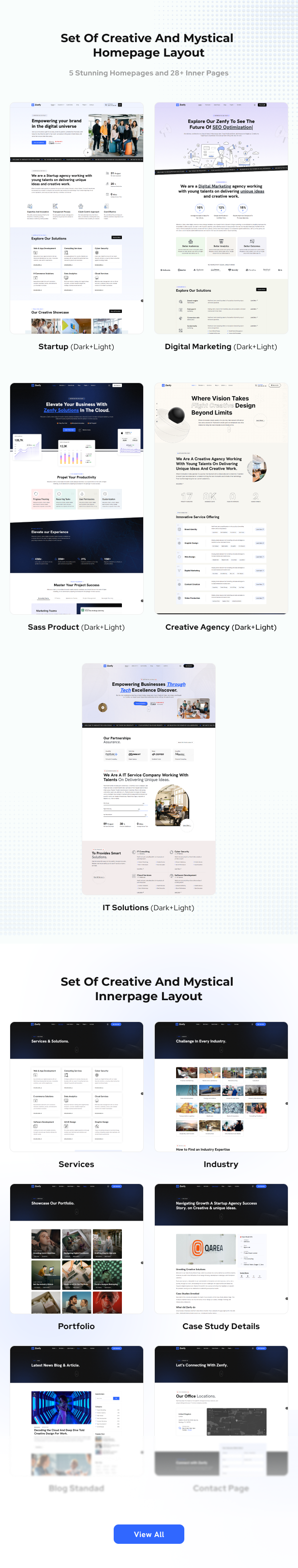 Zenfy - Software, SaaS & Digital Agency Template