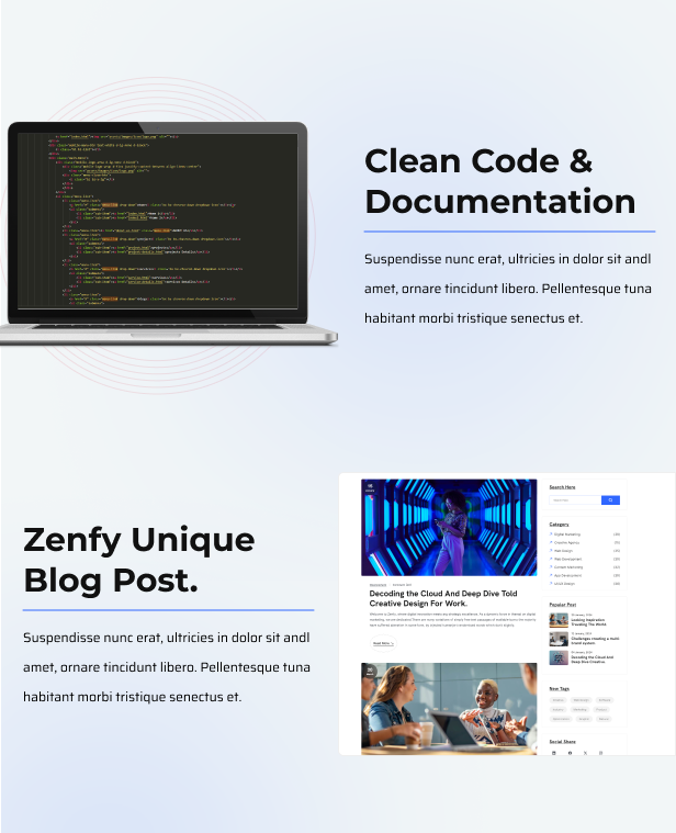 Zenfy - Software, SaaS & Digital Agency Template